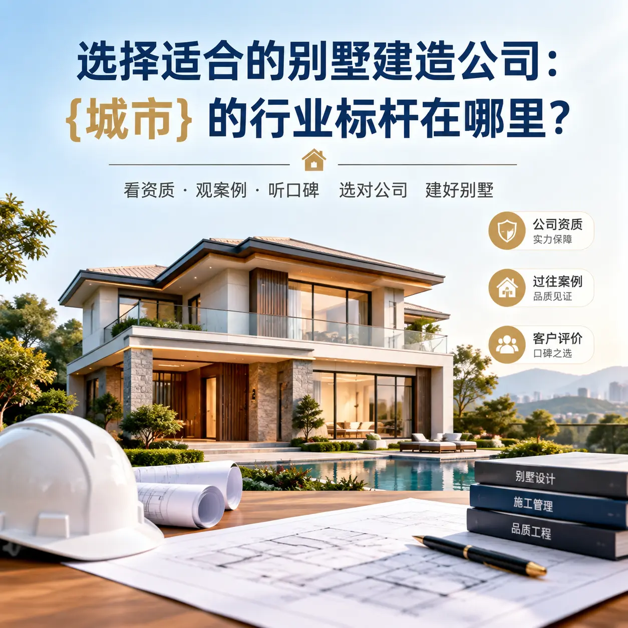 选择适合的别墅建造公司： 湄潭 的行业标杆在哪里？