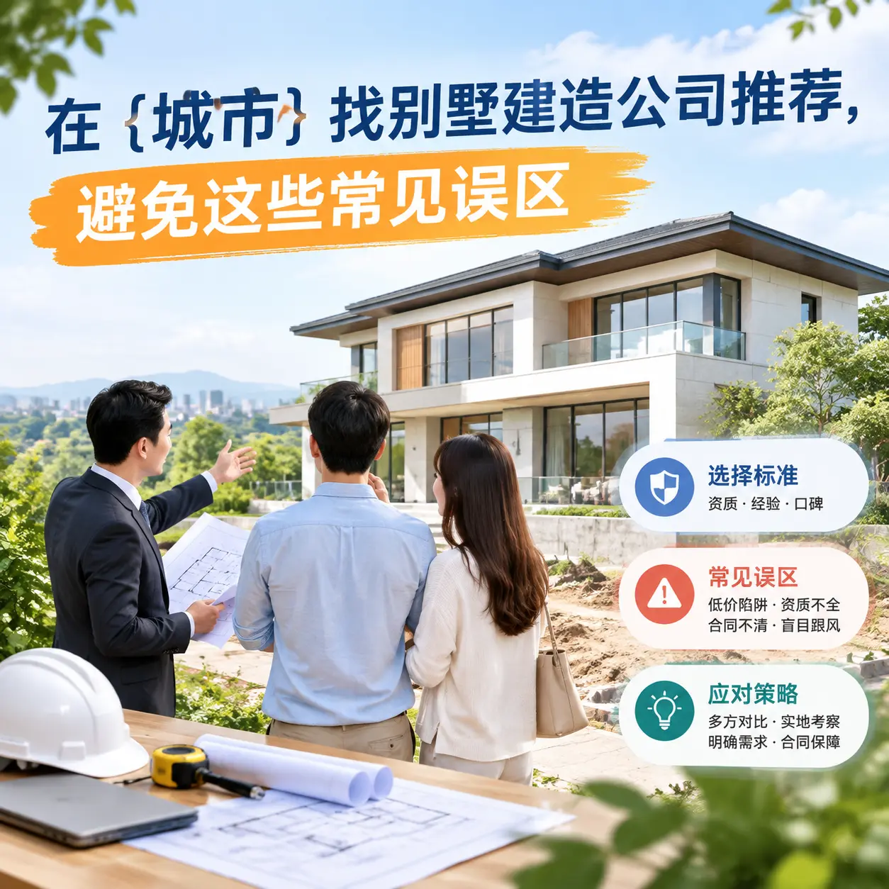 在 湄潭 找别墅建造公司推荐，避免这些常见误区