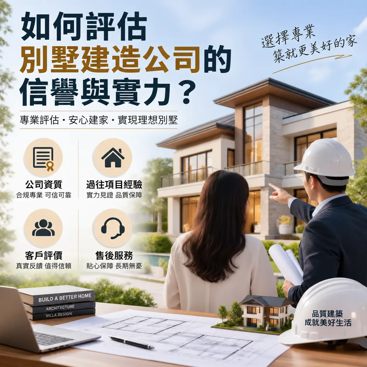如何评估 湄潭 别墅建造公司的信誉与实力？