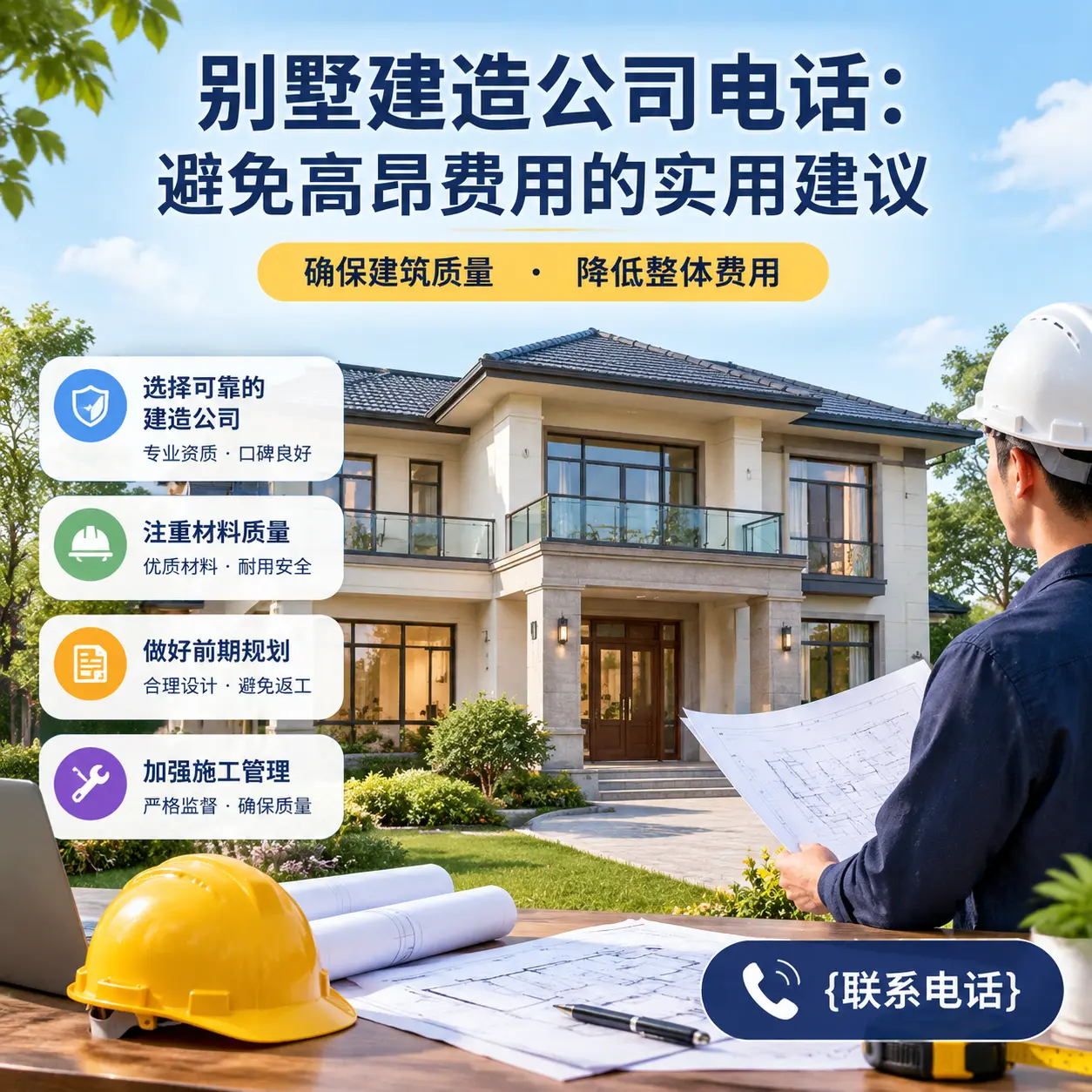 湄潭别墅建造公司电话:避免高昂费用的实用建议