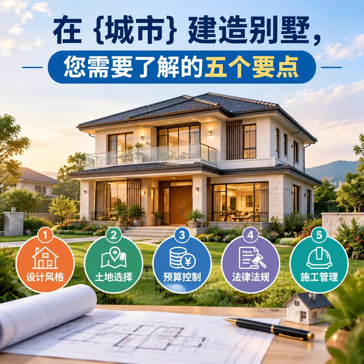 在 湄潭 建造别墅，您需要了解的五个要点