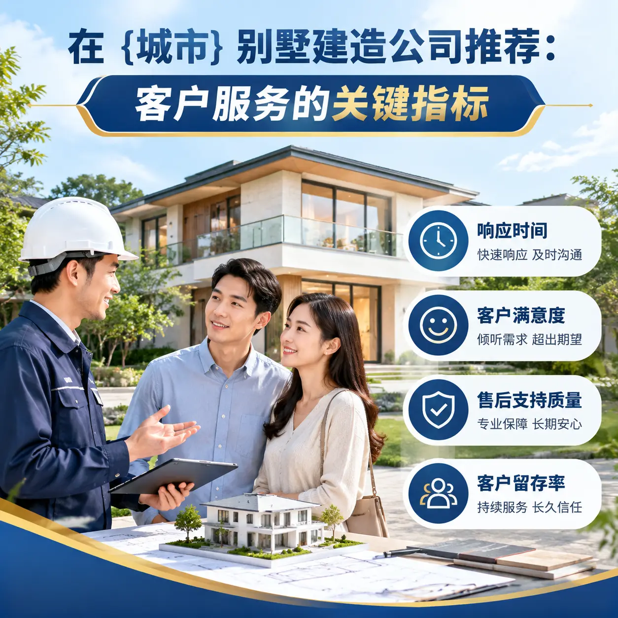 在 湄潭 别墅建造公司推荐:客户服务的关键指标