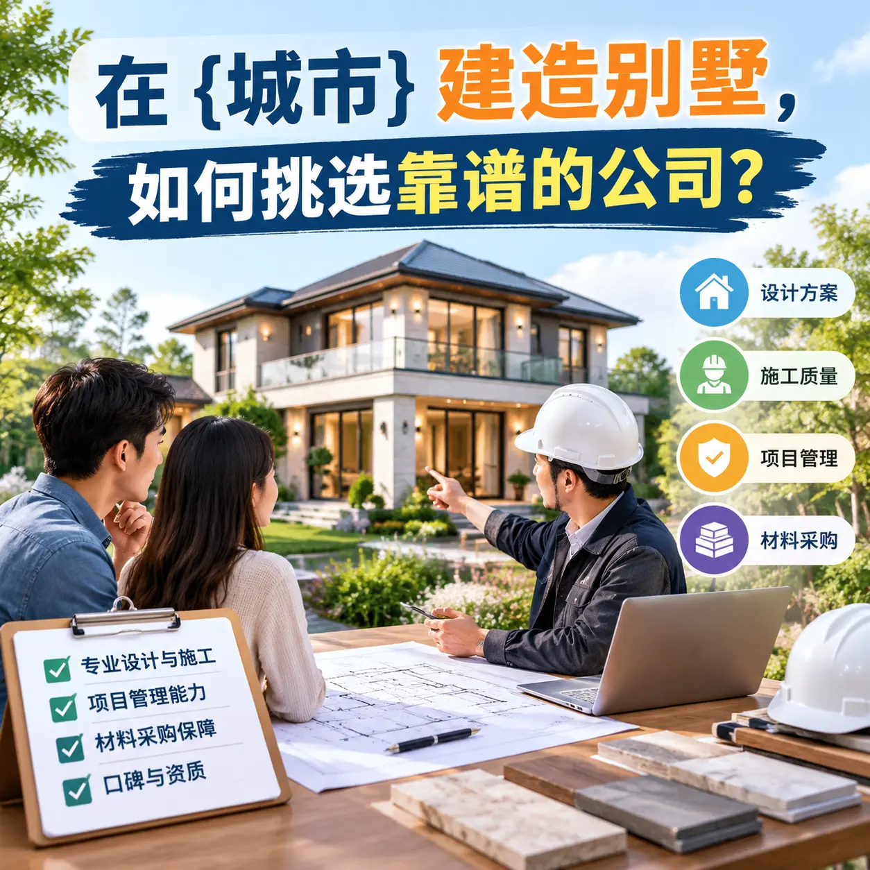 在 湄潭 建造别墅，如何挑选靠谱的公司？