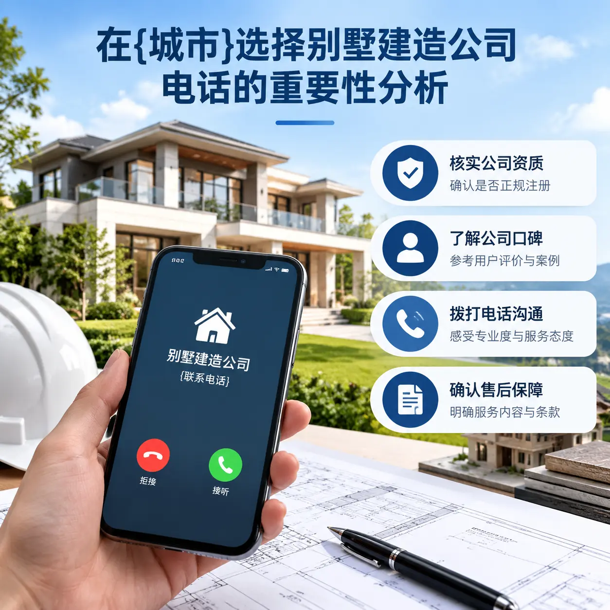 在湄潭选择别墅建造公司电话的重要性分析