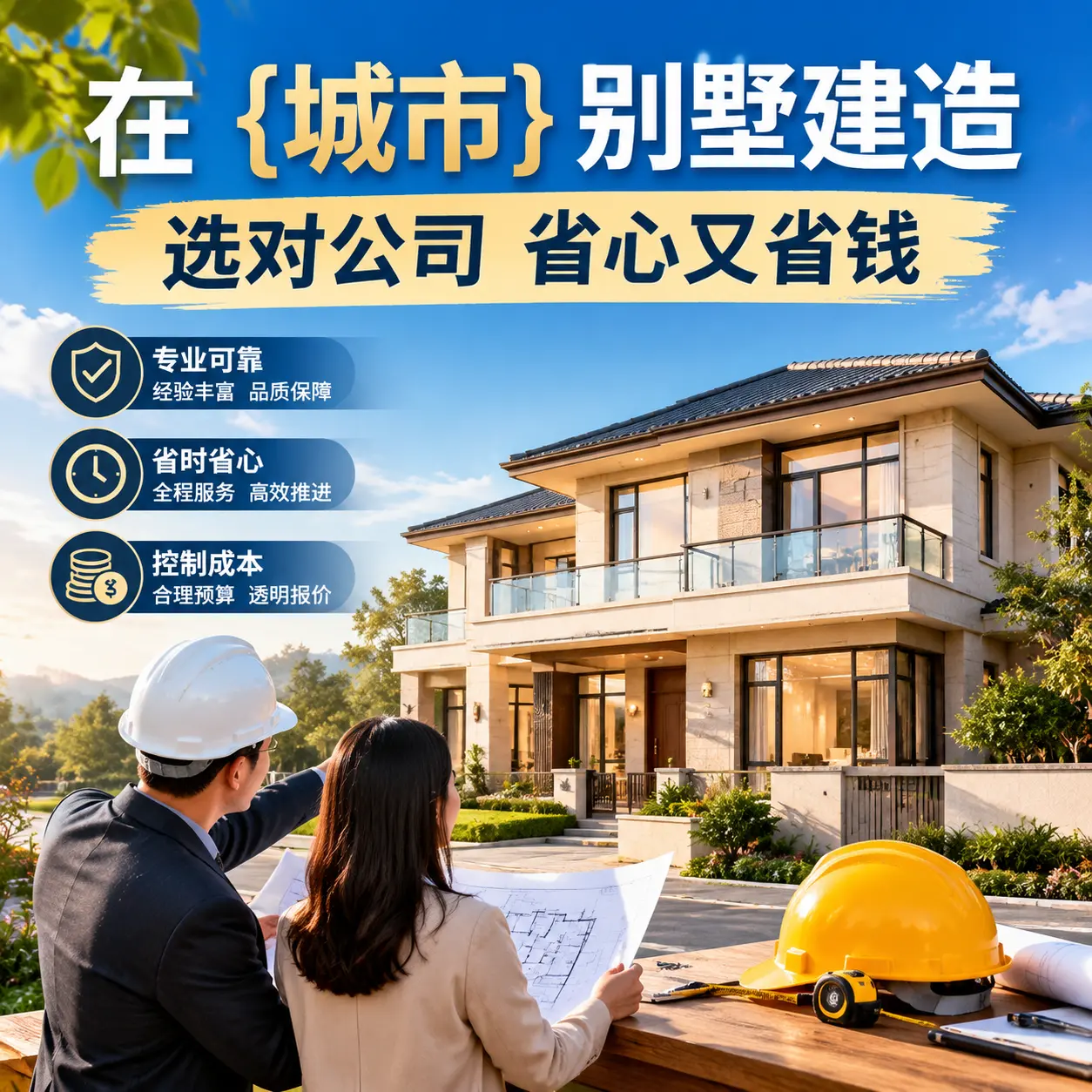 在 湄潭 别墅建造,选对公司省心又省钱
