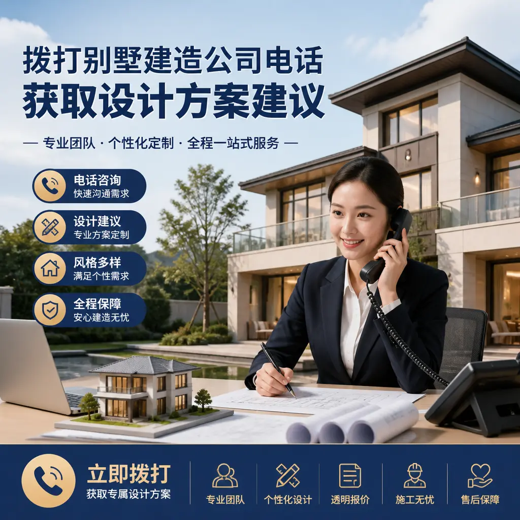 拨打湄潭别墅建造公司电话,获取设计方案建议