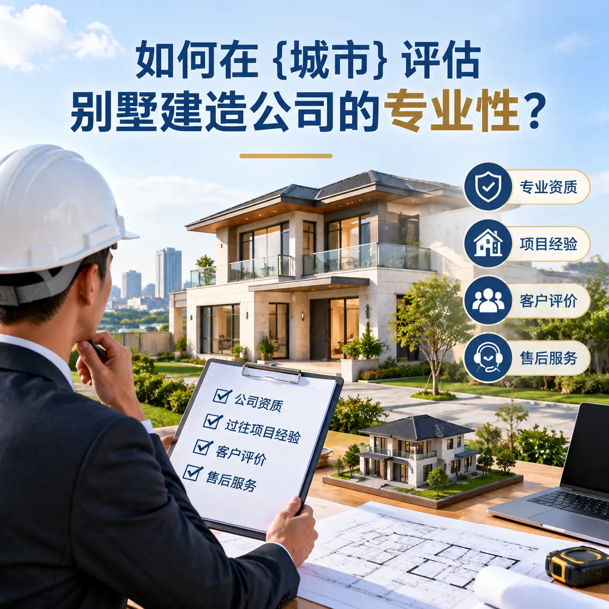 如何在 湄潭 评估别墅建造公司的专业性?