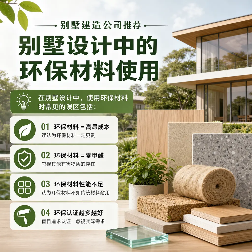 别墅建造公司推荐: 湄潭 别墅设计中的环保材料使用